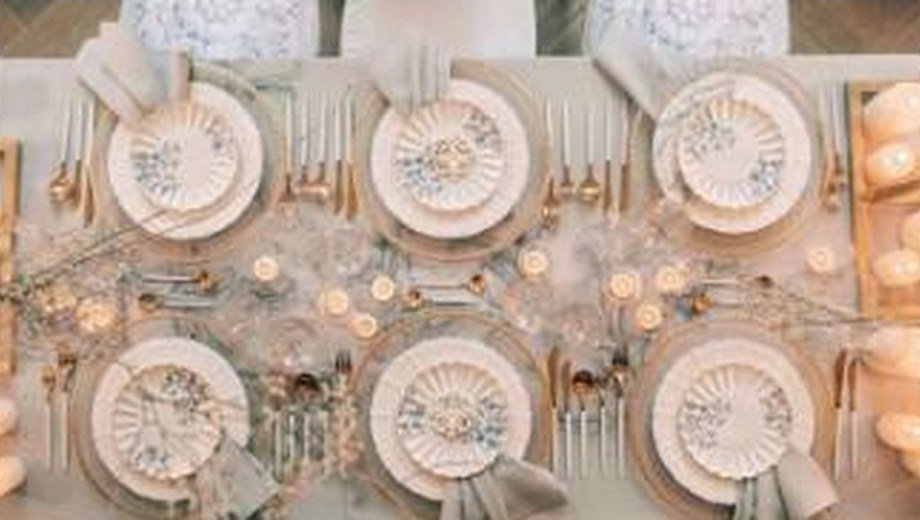 Vajillas de cerámica para eventos y bodas